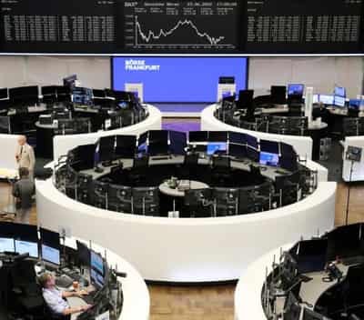 Image for European stocks eye weekly gains as defensives, tech shine