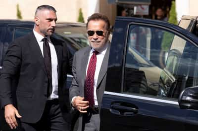 Image for Schwarzenegger at Vatican in mission to 'terminate' fossil fuels