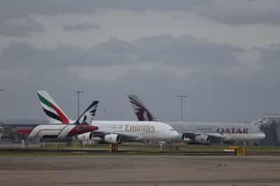 Image for Gulf airlines get back to business as flights near pre-war levels