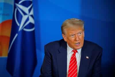 Image for Comparing US Iran strike to Hiroshima, Trump plays down intelligence report
