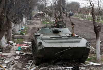 Image for After weeks of bombardment, 1,000 Ukraine marines surrender in Mariupol, says Russia