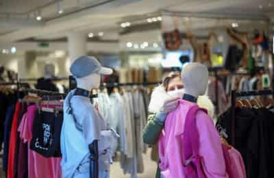 Image for UK retail sales surge before lockdown easing, borrowing leaps too