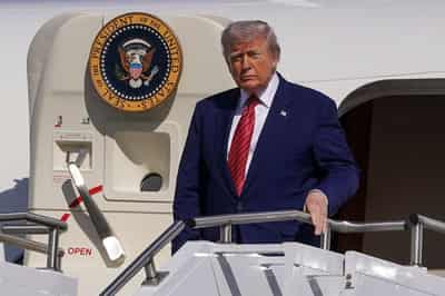 Image for Trump says Putin has 'gone absolutely CRAZY,' considering more sanctions on Russia