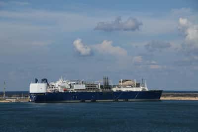 Image for Egypt confirms drone caused fire on two gas vessels at Damietta