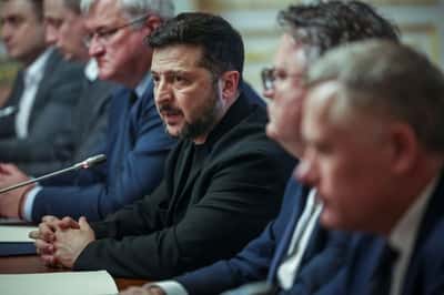 Image for Ukraine's Zelenskiy says he returned state decoration to Polish president