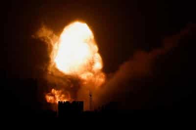 Image for Israel downs Gaza rocket, admonishes Jordan as Jerusalem tensions simmer