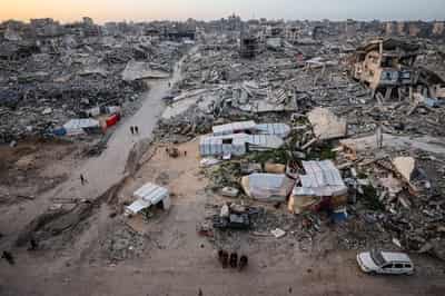 Image for Israeli strike kills three in Gaza, medics say