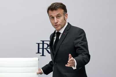 Image for French nationals released from Iran, returning to France, Macron says
