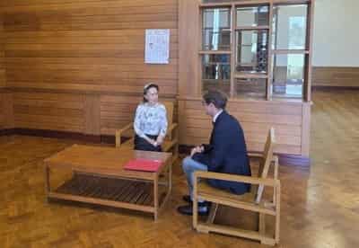 Image for Myanmar's detained former leader Aung San Suu Kyi meets Red Cross official