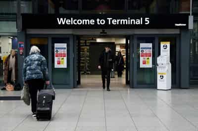 Image for Air traffic control issue disrupts flights at major UK airports