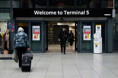 Image for Air traffic control issue disrupts departing flights at major UK airports