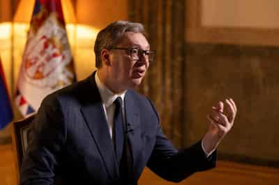Image for Serbia's president tells military to create units armed with attack drones