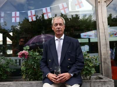 Image for British police investigate donations to Farage's Reform party