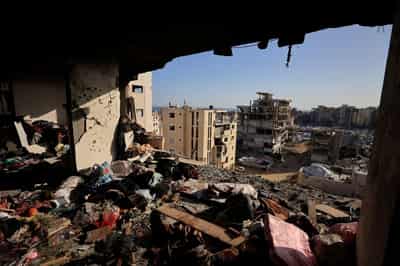 Image for Israeli fire kills three in Gaza amid new ceasefire push