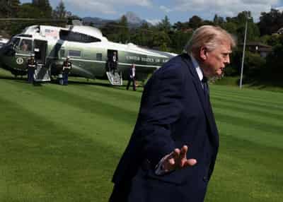 Image for US President Trump has landed in Evian for G7 summit, French presidency says