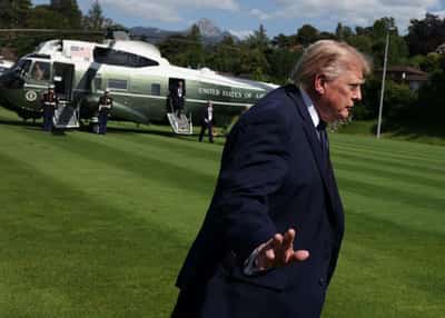 Image for US President Trump has landed in Evian for G7 summit, French presidency says
