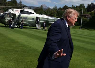 Image for US President Trump has landed in Evian for G7 summit, French presidency says