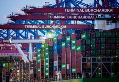 Image for Germany's imports from Russia fall by 95% since start of Ukraine war