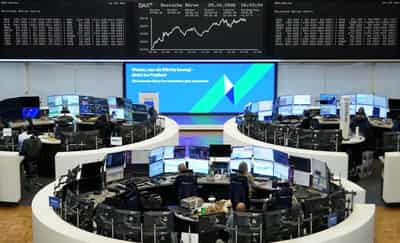 Image for European shares ease as AI-driven tech selloff deepens