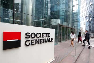 Image for European bank shares fall as bond yields surge, spreads widen