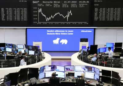 Image for Strong results lift Europe’s STOXX 600 to near seven-week highs