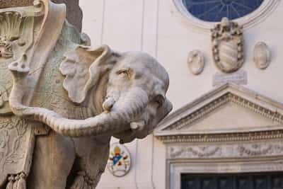 Image for Tusk snapped off famed Bernini statue in Rome square