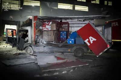 Image for Russia hits truck near Polish border in latest strike near NATO