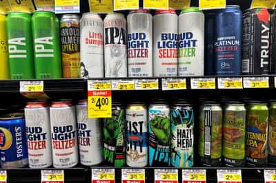 Image for Brewer AB InBev's shares surge as profits rise, debts fall