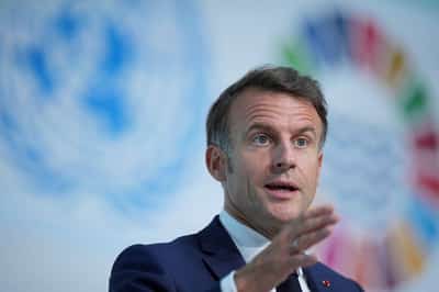 Image for Macron to push for ban on social media for under-15s after school stabbing