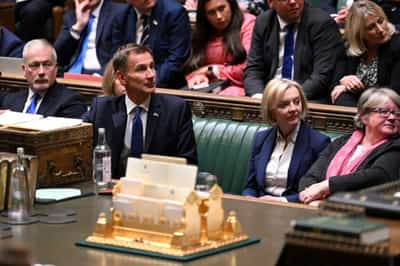 Image for UK’s Truss: ‘Sorry’ for the mistakes, but ‘I’m sticking around’