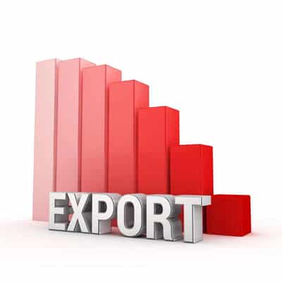 Image for UK exports fall in the face of Global Trade tensions