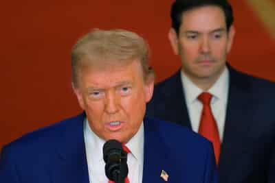 Image for Trump says Iran and Israel agree to a ceasefire