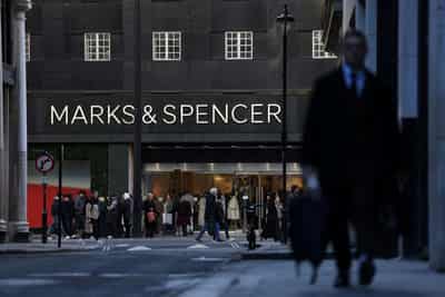 Image for M&S' Christmas food sales thrive but fashion falters