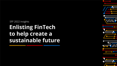 Image for How FinTechs Can Contribute to the World’s Sustainability Goals: New Report by Elevandi