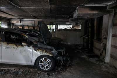 Image for Greek ruling party calls for protests after firebomb kills candidate's mother
