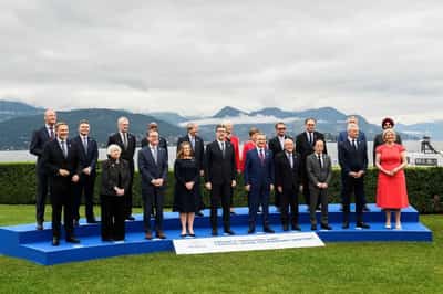 Image for G7 finance summit kicks off seeking unity on Ukraine, China