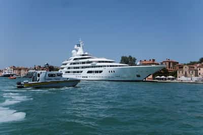 Image for Venice braces for protests as U.S. ambassador Fertitta arrives on superyacht