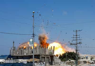 Image for Israeli airstrikes in Gaza kill two people, including 4-year-old boy, medics say