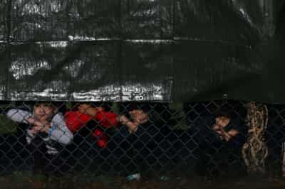 Image for UK government under pressure over conditions at migrant centre