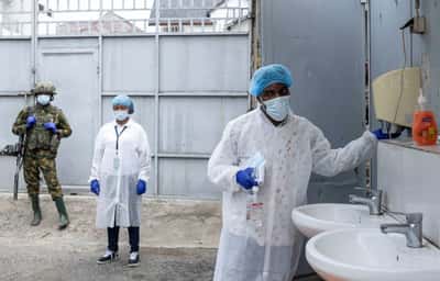 Image for Ebola testing stalled in three Congo labs due to shortages, says WHO