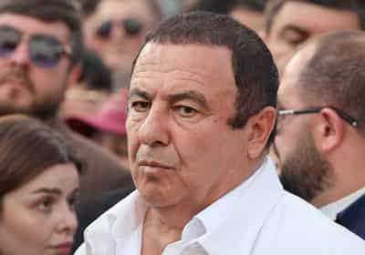 Image for Armenian opposition leader charged with fraud to be held for two months