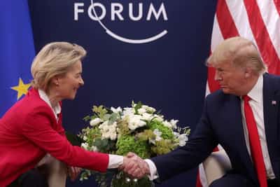 Image for Euro, US stock index futures climb after US-EU trade deal
