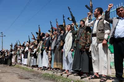 Image for Houthi strikes on Riyadh airport killed three Saudis as war escalates