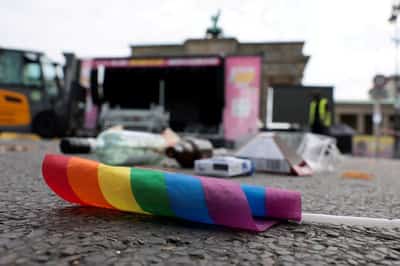 Image for Berlin Pride attack prompts grief and solidarity with LGBTQ community