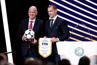 Image for Soccer-UEFA asks US court for FIFA documents in planned Swiss case against Infantino