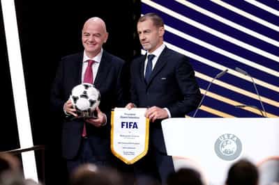Image for Soccer-UEFA asks US court for FIFA documents in planned Swiss case against Infantino