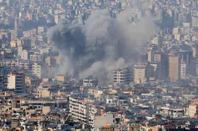 Image for Lebanon sucked deeper into war as Hezbollah, Israel trade blows