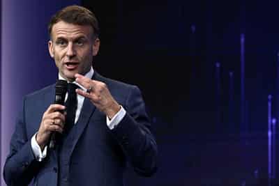 Image for Macron's campaign to fight fake news meets resistance from right-wing media
