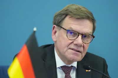 Image for German foreign minister to discuss sanctions, energy with Central Asian counterparts