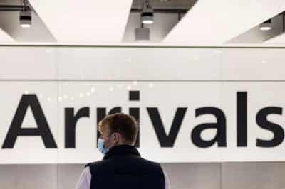 Image for China arrivals in UK next week will not face compulsory COVID tests -Independent